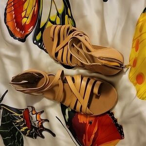 Ankle Wrap Sandals perfect for boho style